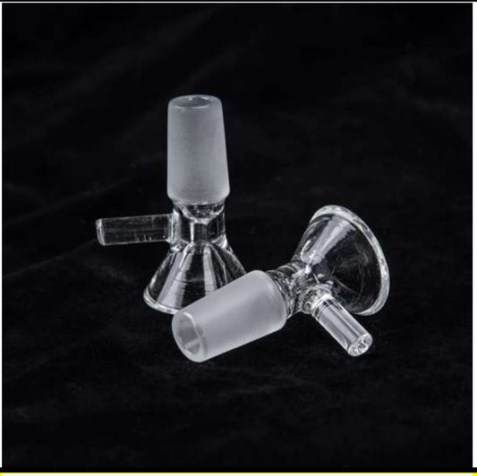14mm clear male bowl