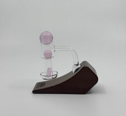 14mm 90 degree terp spin 4 part quartz bangers set accessories - RK Quality Glass
