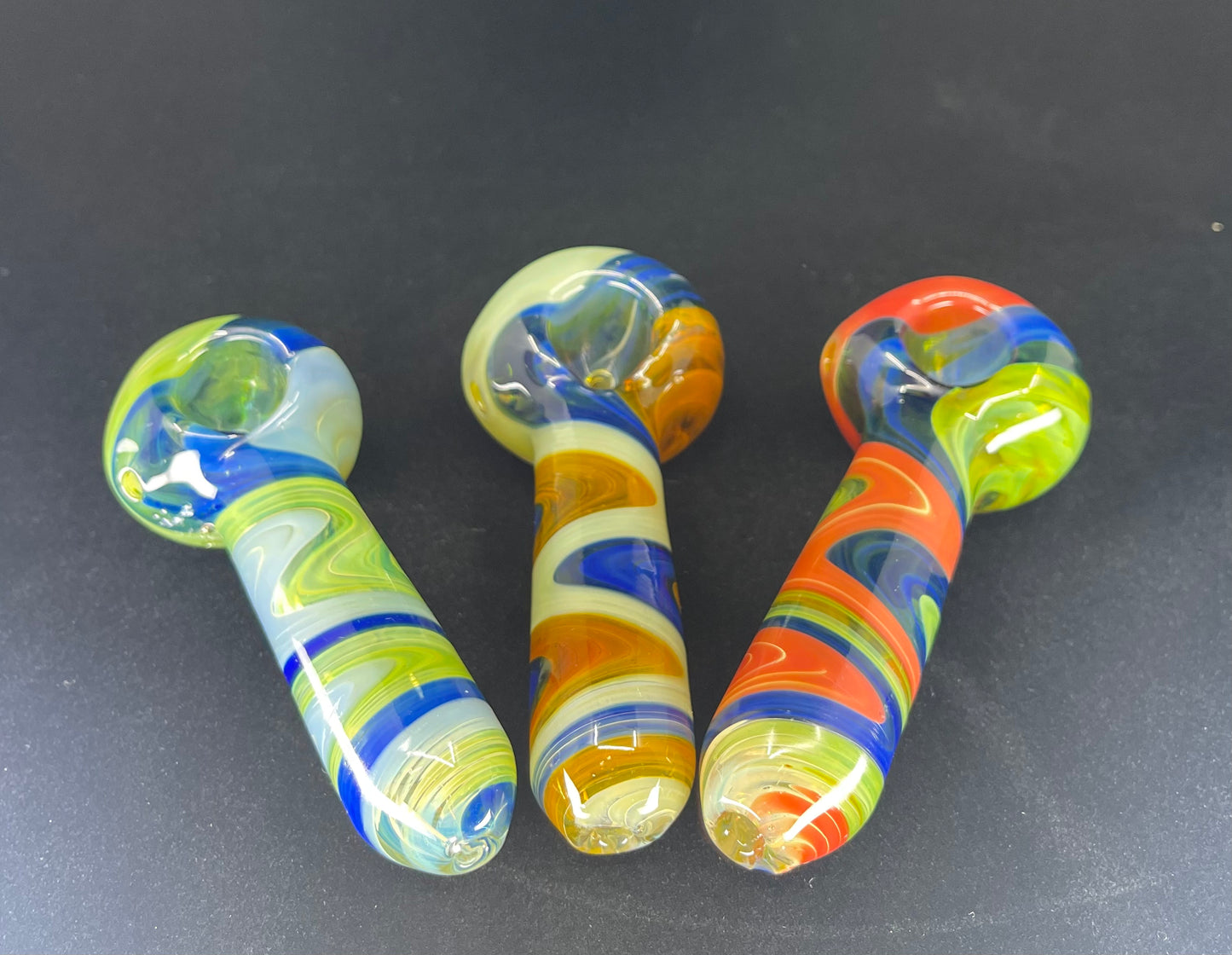 801 RKQG350 5” color art hand pipe