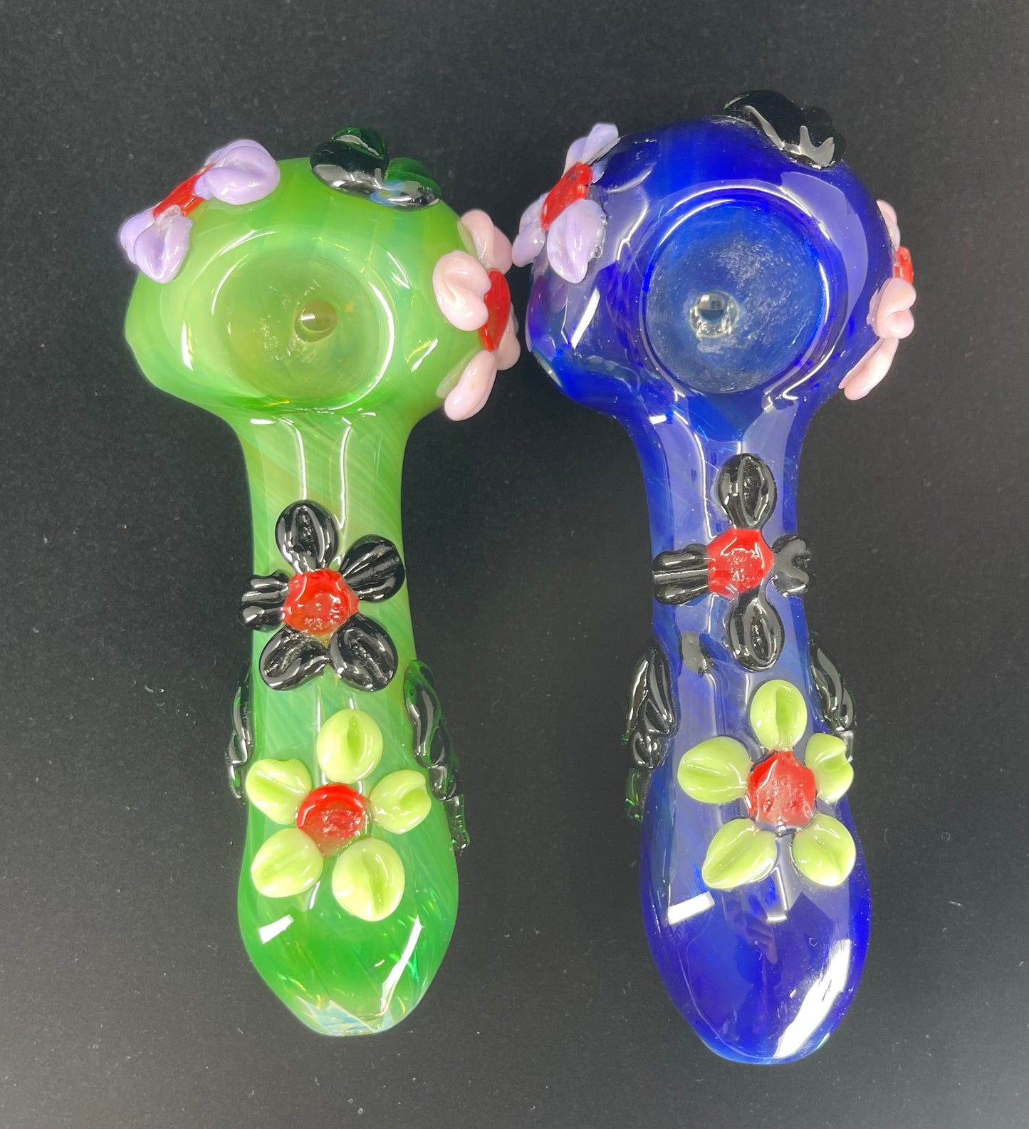 807 RKQG4 5” flower art hand pipe