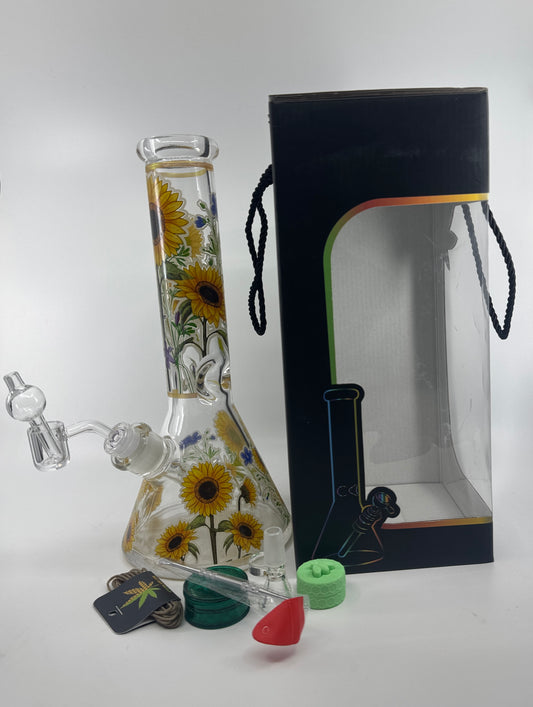 8 IN 1 Becker bong gift set 12”