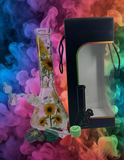 8 IN 1 Becker bong gift set 12” - WP247