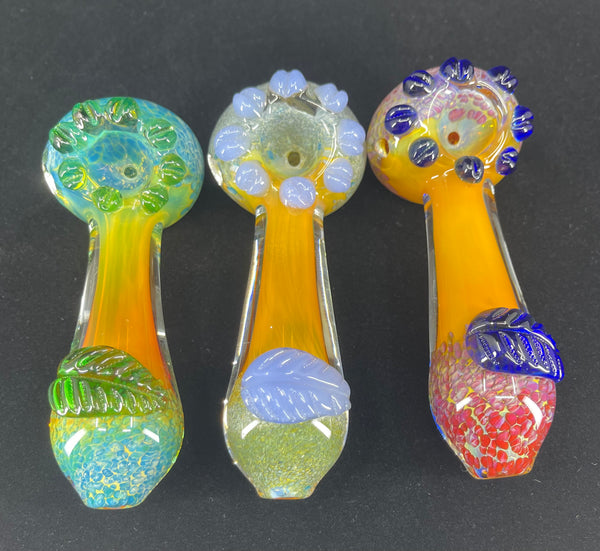 806 RKQG310 5” frit spoon hand pipe