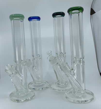 14” 9mm Straight Water Bong - WP180 - RK Quality Glass