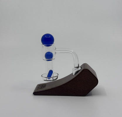 14mm 90 degree terp spin 4 part quartz bangers set accessories - RK Quality Glass