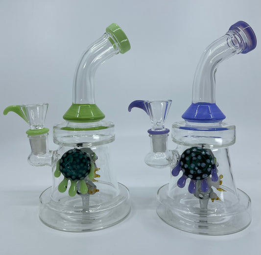 789 RKQG8 7” slime locket bent dab rig