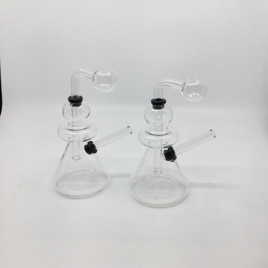 Snow man oil burner - RK Quality Glass