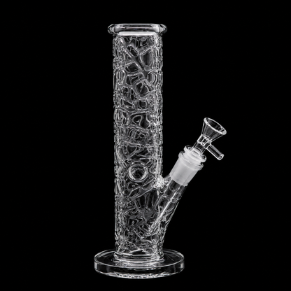 10 INCH COLOR CHALLENGING STRAIGHT TUBE BONG