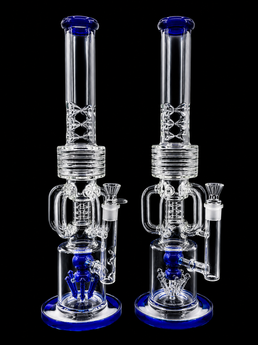 18 Inch multi showered recycle straight water pipe