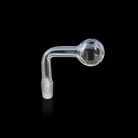 14MM 90 Degree Male Glass Oil Burner Attachment
