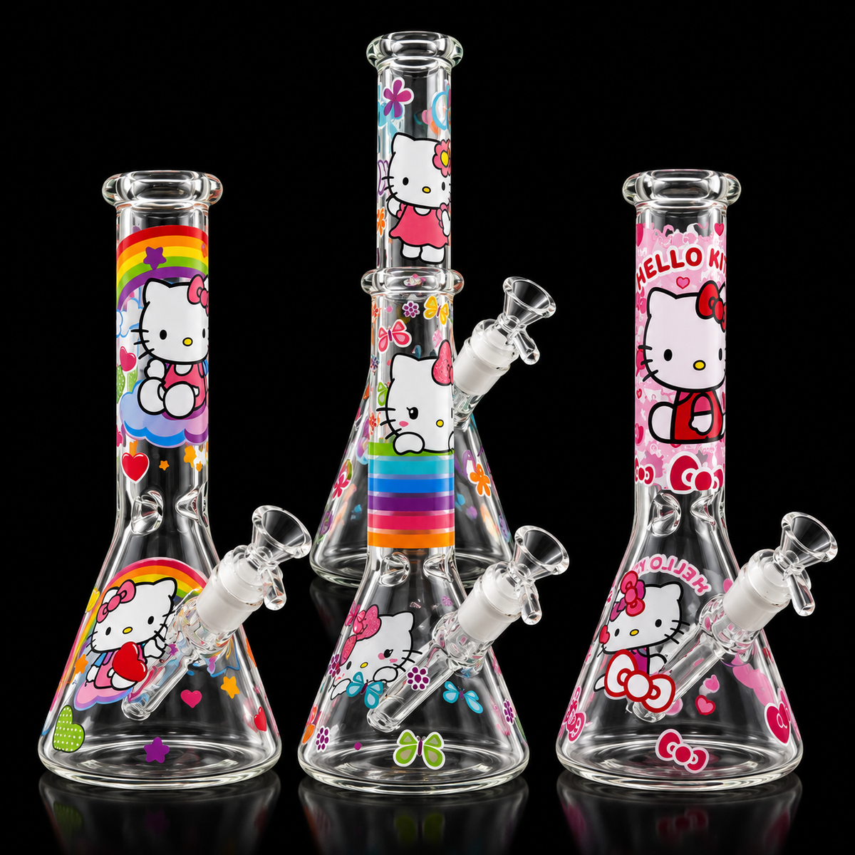 10 - Inch Cartoon Art Beaker Bong
