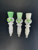 815 RKQG 4” twisted frit one hitter