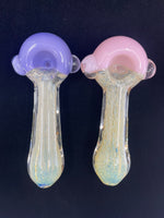 845 RKQG35 5” slime color head frit hand pipe