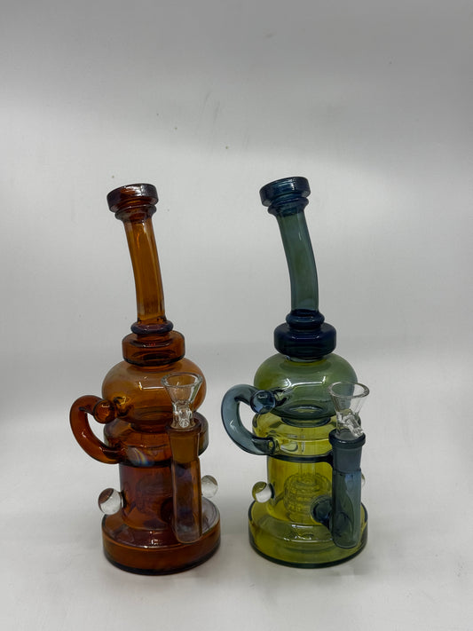 10” Recycle fancy dab rig