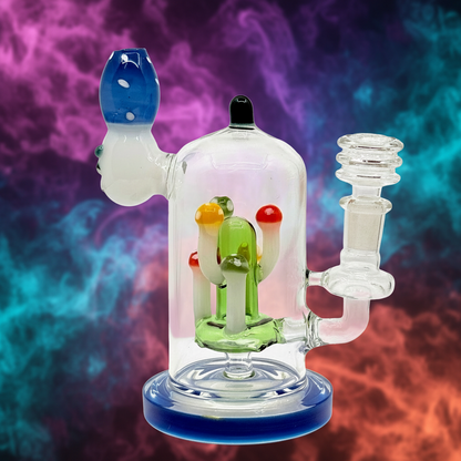 7" Mushroom Dab Rig Wholesale - RK Quality Glass