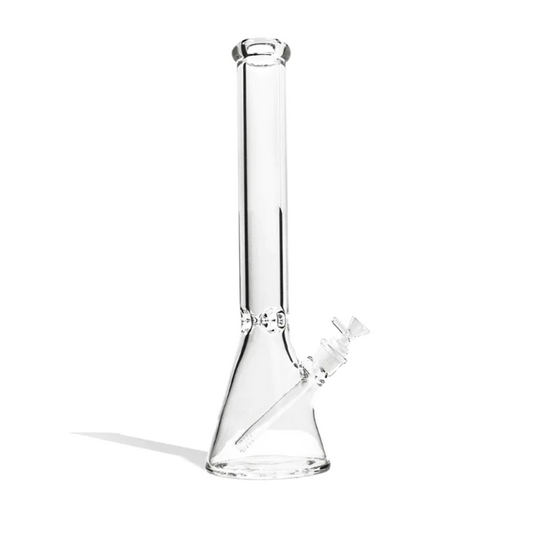 198 18RKQG 18" 5mm clear beaker bong