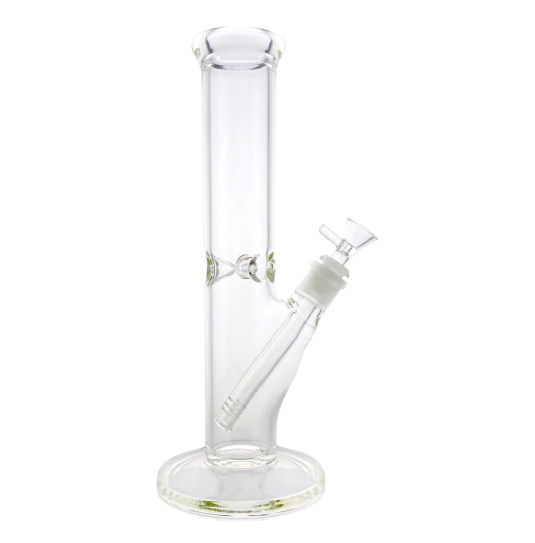 199 14RKQG 10" 5mm clear straight bong