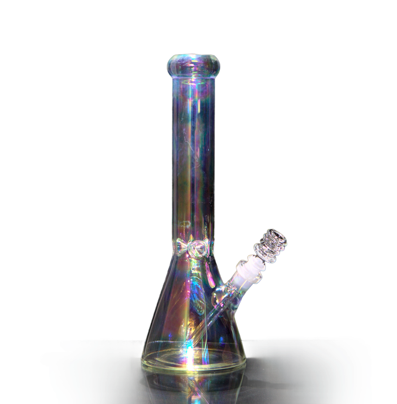 742 RKQG28 12” 9mm metallic beaker bong