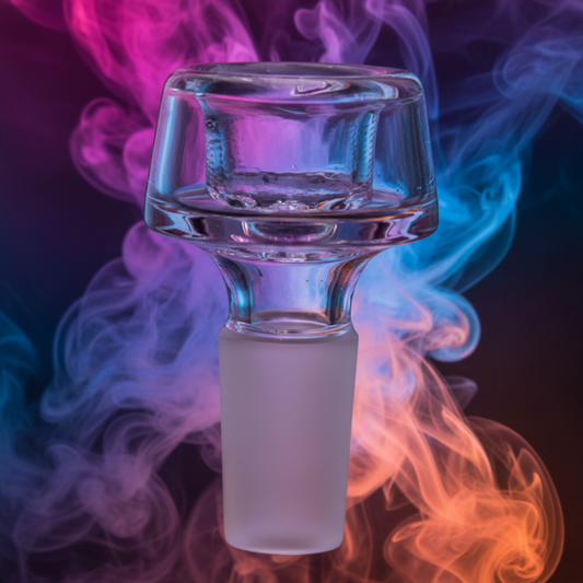 RK Quality Glass 7 Inch Colored Glass Bowl for Bongs