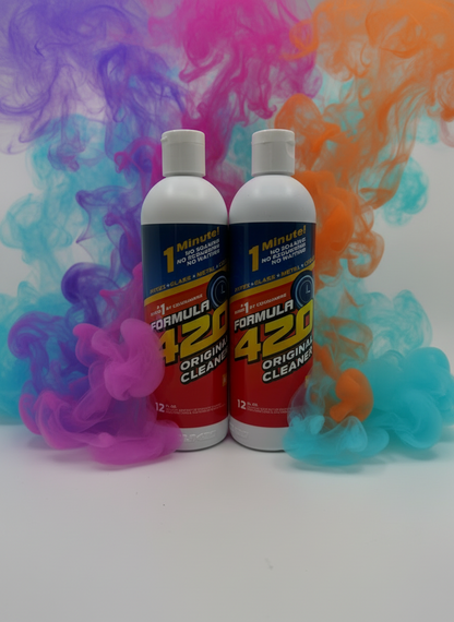 RK Quality Glass: Formula 420 Original Cleaner - 2 Pack