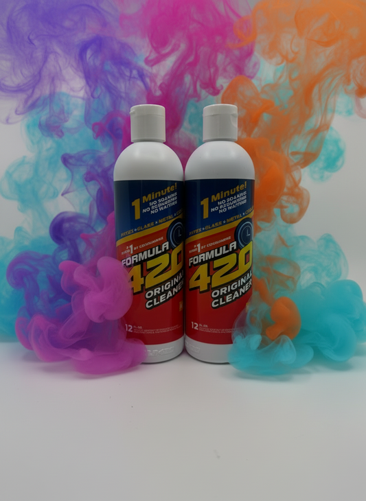 RK Quality Glass: Formula 420 Original Cleaner - 2 Pack