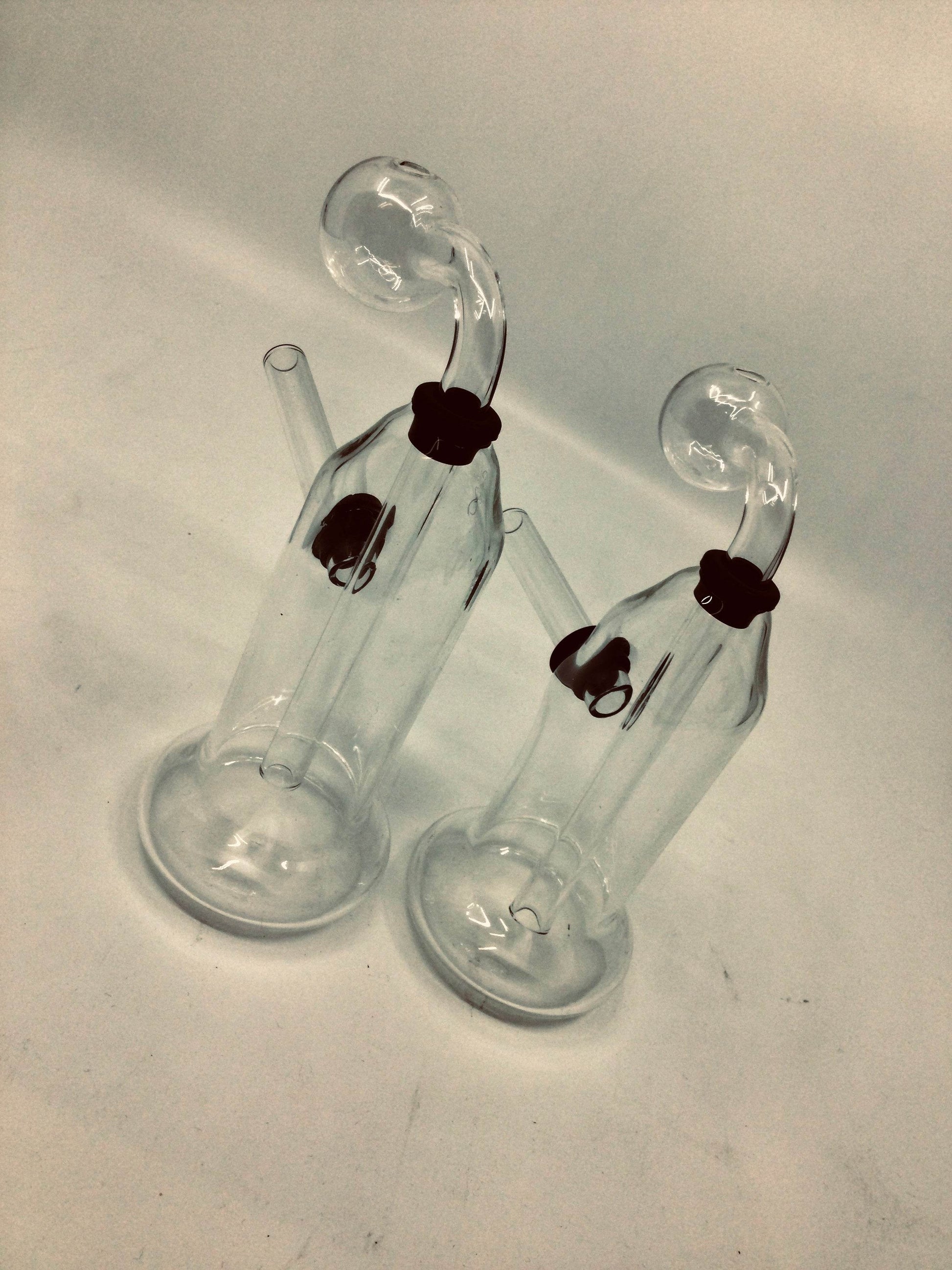 RK Quality Glass Capsule Base Oil Burner - Premium Glass - RK Quality Glass