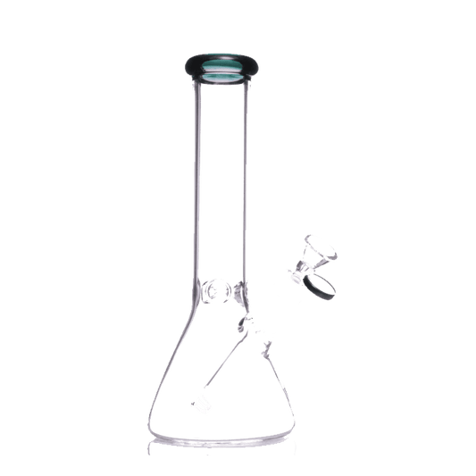 RK Quality Glass 14 Inch Beaker Bong - Durable & Clear - RK Quality Glass