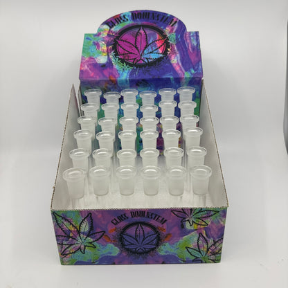 RK Quality Glass Clear Mix Downstream Box for Smoking Accessories - RK Quality Glass