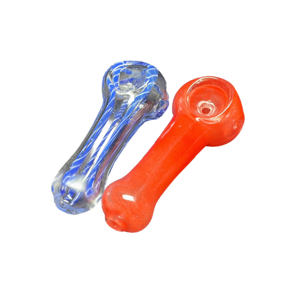 RK Quality Glass Color Twisting Hand Pipe Set - RK Quality Glass