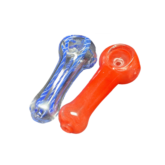 RK Quality Glass Color Twisting Hand Pipe Set - RK Quality Glass
