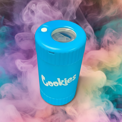 RK Quality Glass 2 in 1 LED Jar with Grinder