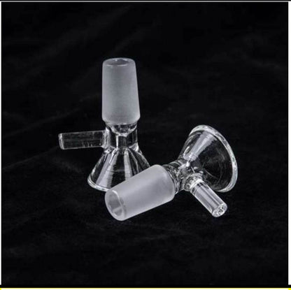 RK Quality Glass 14mm Clear Glass Bowl Male Accessory - RK Quality Glass