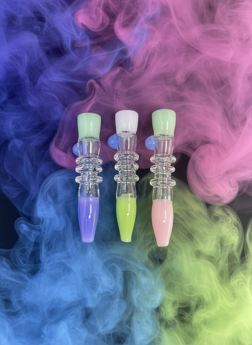 RK Quality Glass One Hitter Wholesale Smoking Pipes