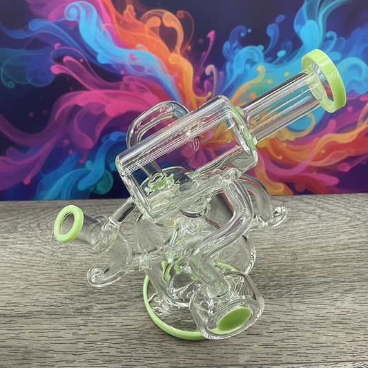 10" Recycle Dab rig - WP146