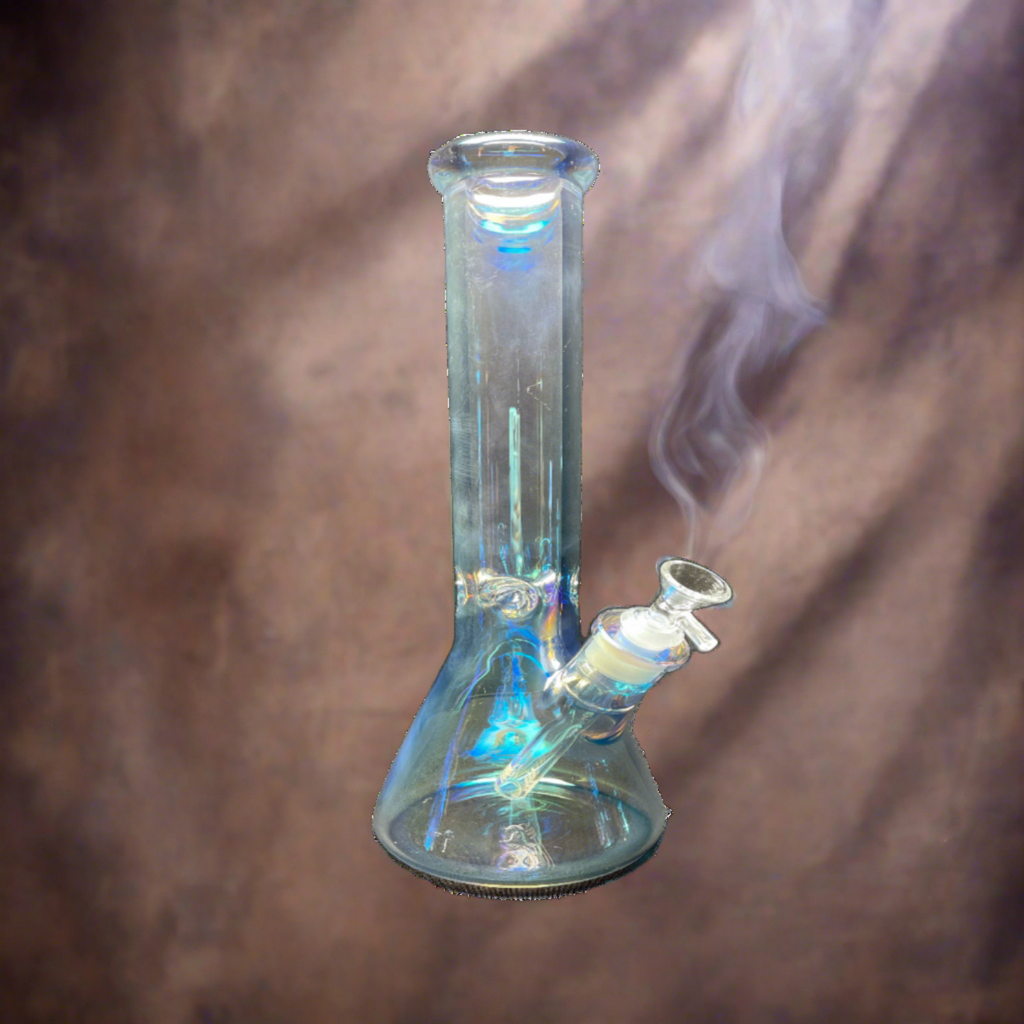 117 25RKQG 16” 7mm Rainbow beaker