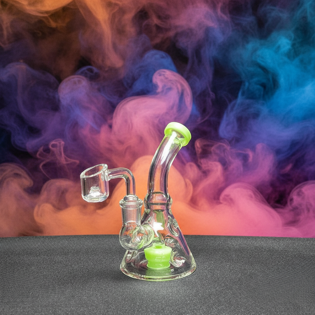 6.10 Shower Head Dab Rig Wholesale - RK Quality Glass