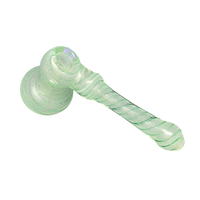 1003 128 gm 6” hammer bubbler glow in the dark