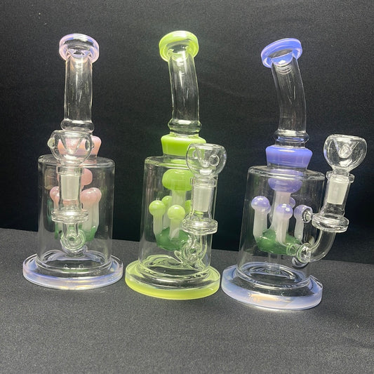 747 RKQG17 8” mushroom dab rig