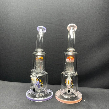 14” Bee insurt tree perc dab rig - WP167 - RK Quality Glass