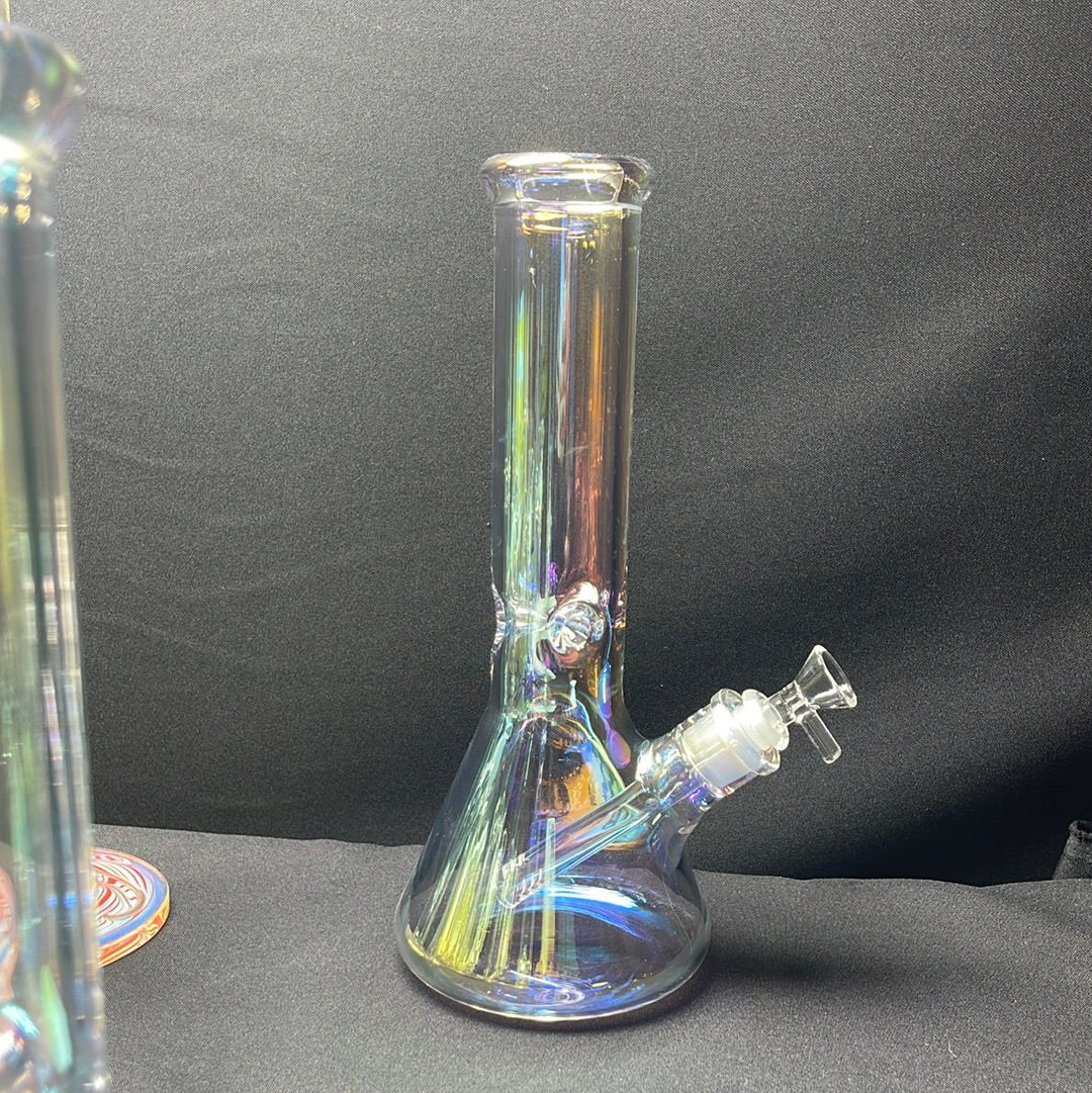 742 RKQG28 12” 9mm metallic beaker bong