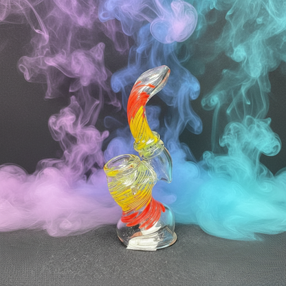 Rasta Mini Bubbler Wholesale - RK Quality Glass