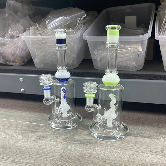 729 RKQG 10” straight color dab rig