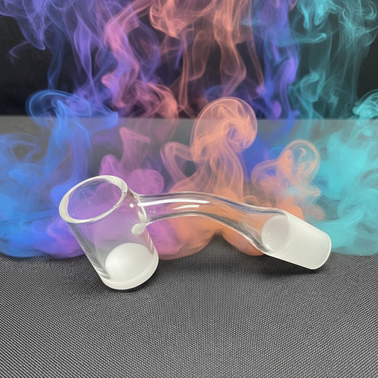 RK Quality Glass 18mm Quartz Banger 45 Degree Attachment