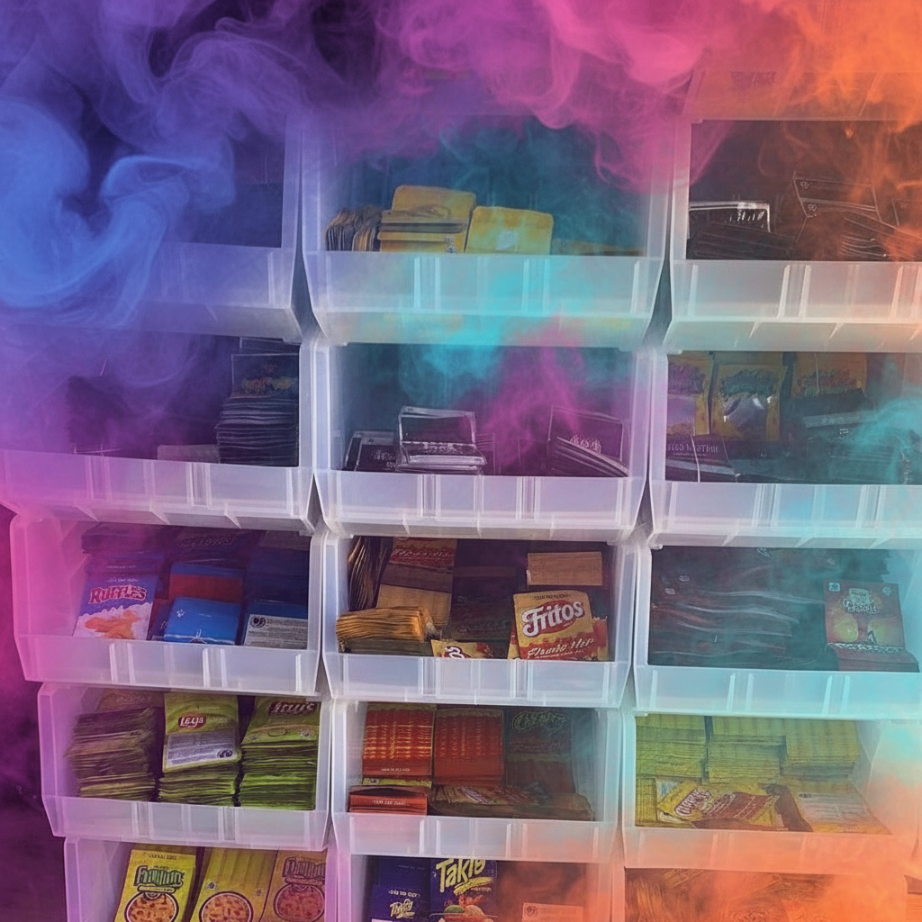 RK Quality Glass 5x11 Smell Proof Bags for Dispensaries