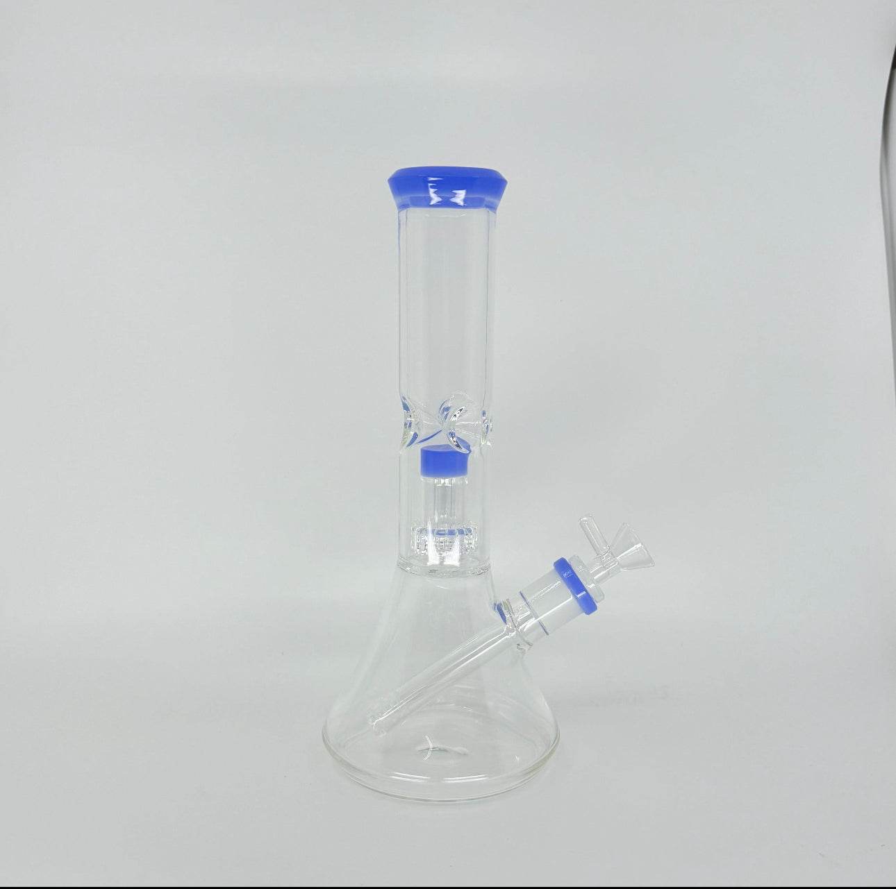 RK Quality Glass Swiss Showerhead Bong - Premium Design - RK Quality Glass