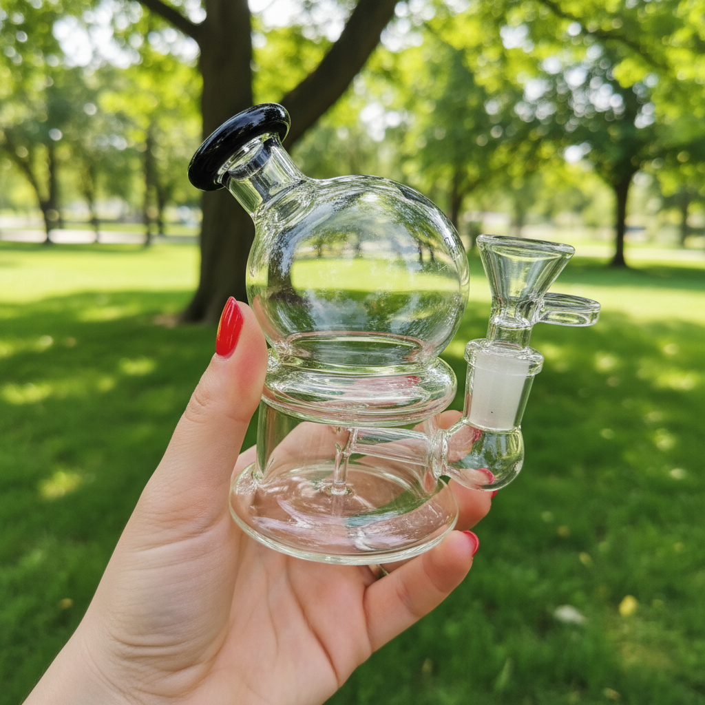 RK Quality Glass 4.5" Baby Dab rig  - WP244