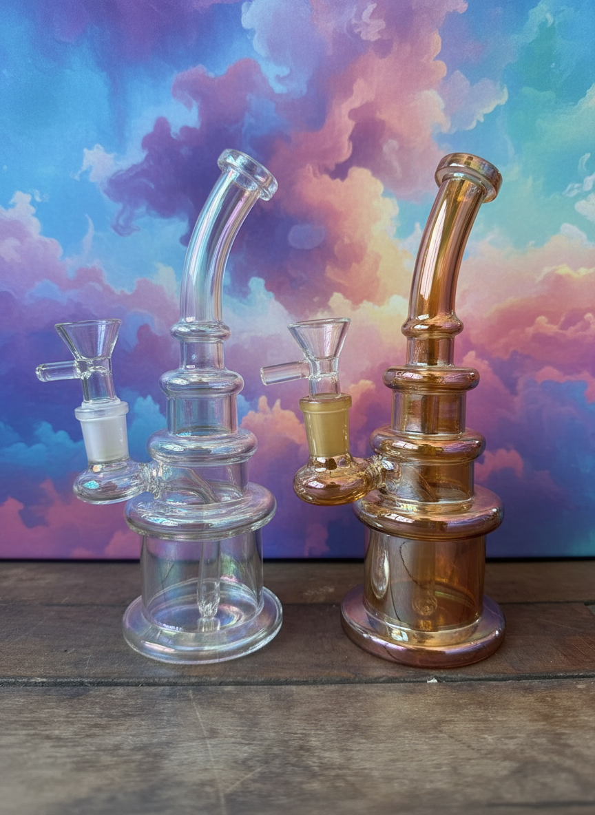 Red Dab Rig 6 Inch Color Changing Dab Rig Wholesale - RK Quality Glass