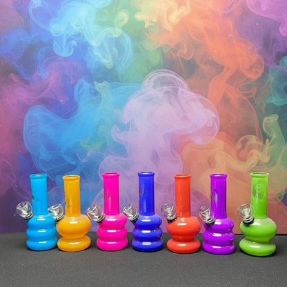 5 Inch Pull Out Becker Bong - RK Quality Glass