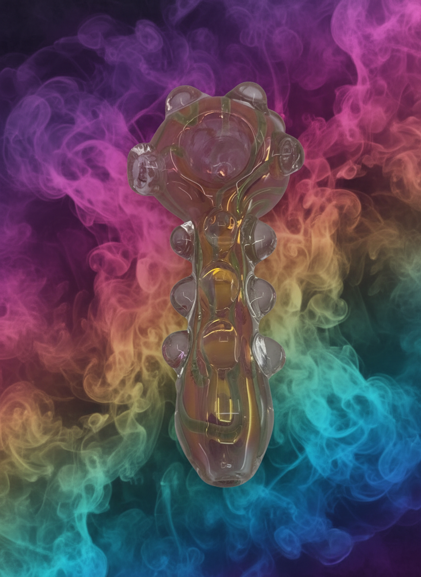 RK Quality Glass Hand-Blown Pipe | Wholsell Smokeshop