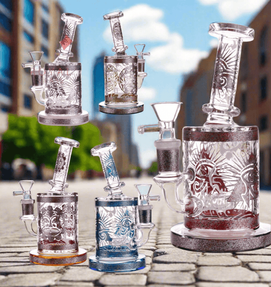 RK Quality Glass Premium Bongs - Wholsell Smokeshop - RK Quality Glass